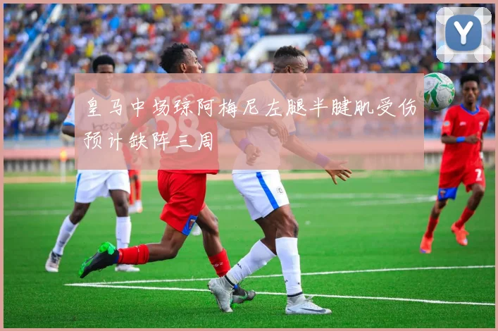 皇马中场琼阿梅尼左腿半腱肌受伤预计缺阵三周